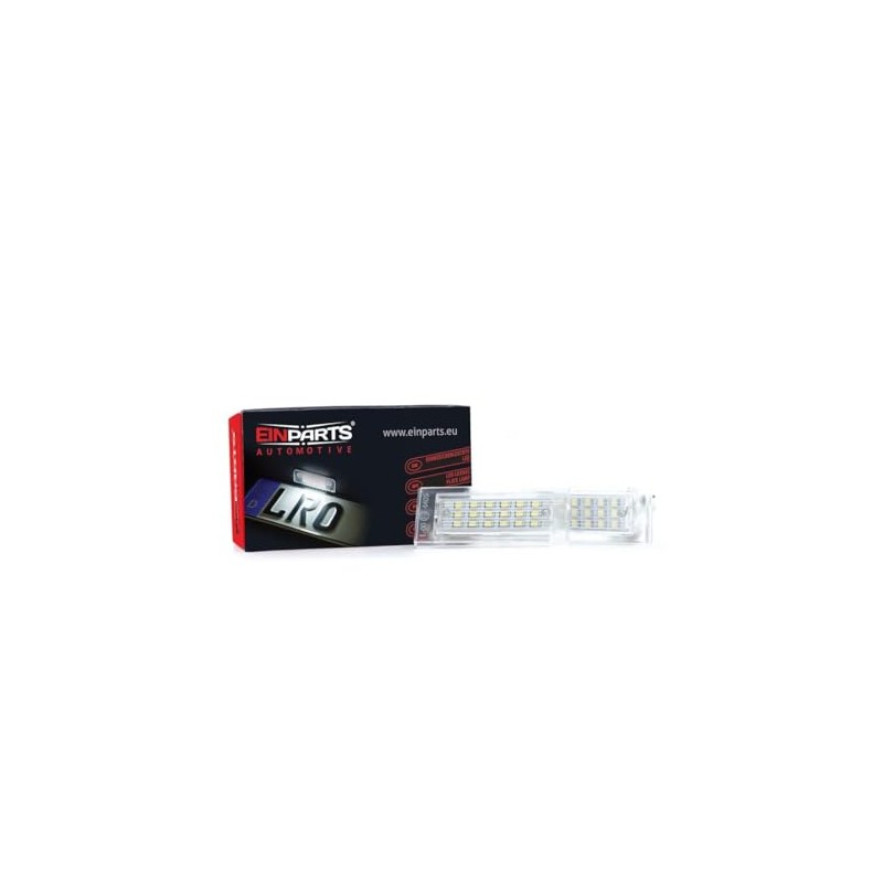 EinParts License Plate Light EP37 Canbus 6000K Cold White for