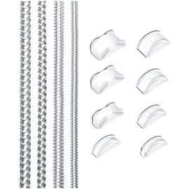 Ring Size Adjuster, 12 Pcs Ring Resizer Invisible Tightener for Adjust Ring Size, Suitable for Most of Ring(2 Kinds Adjuster)