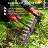 Domigard Iron Weeding Rake 2.0, New 5/6/7/8 Garden Weeder Rakes,
