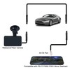 MEIRIYFA 4 Pin Dash Cam Cable Rear Camera Pigtail Cable,4
