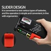 Battery Tester Checker Battery Capacity Tester Display Checkered Analyzer Digital