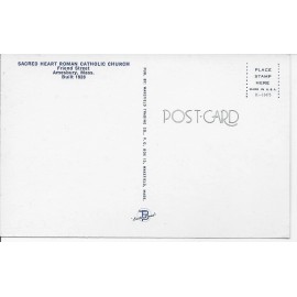 Wakefield Trading Co Sacred Heart Roman Catholic Church, Amesbury, Massachusetts --POSTCARD