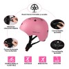 7pzs Kit De Proteccion Casco Codo Mano Patinaje Rodilla Niño
