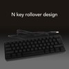 Mechanical Keyboard 61 Keys RGB Backlight Ultra Thin Portable Wired