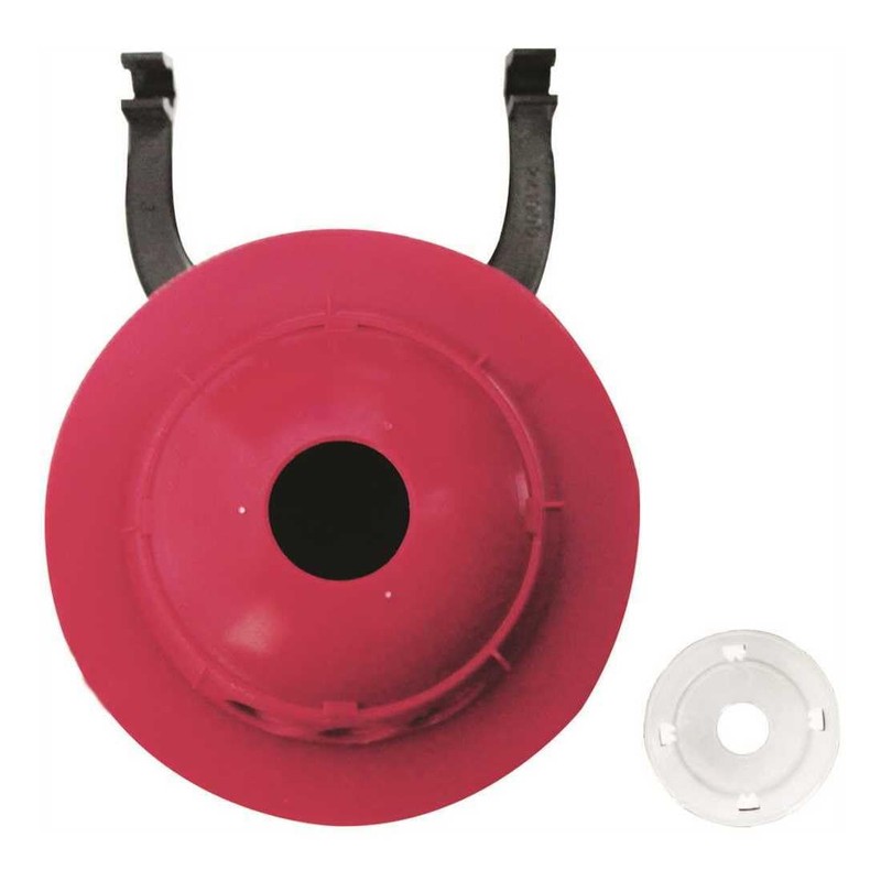 Korky 2023BP Universal Flapper for Toto Toilet Repairs, 3", Red