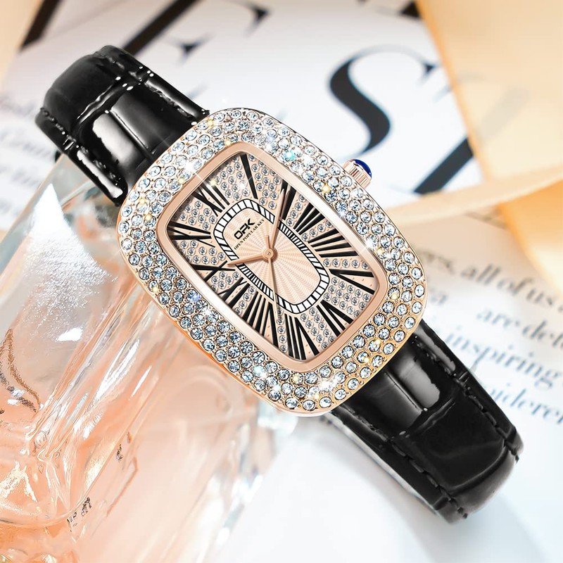 Basfur Dress Watch Fe-Montre-080-03, black, Modern