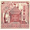The Russia House in Redwork Set
