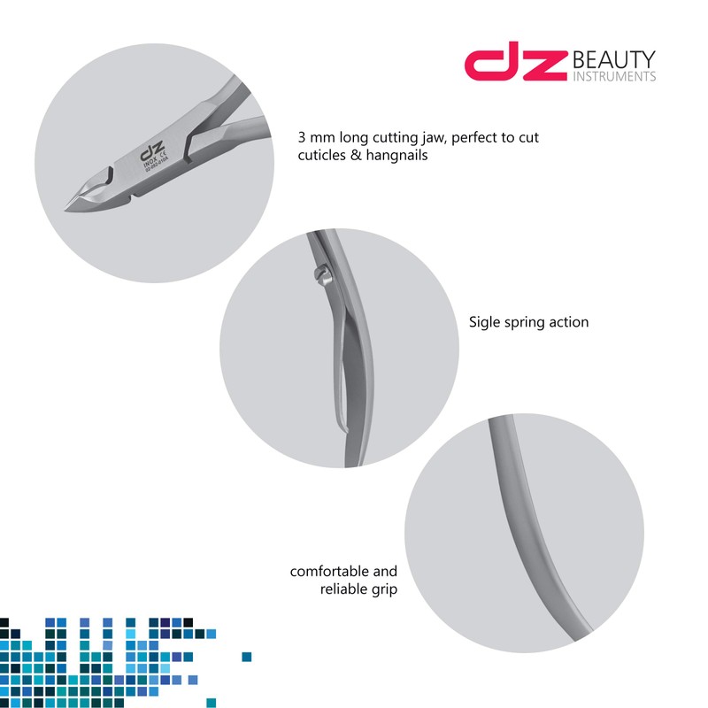 DZ Cuticle Nippers – Extremely Sharp Cuticle Nippers Manicure Pedicure
