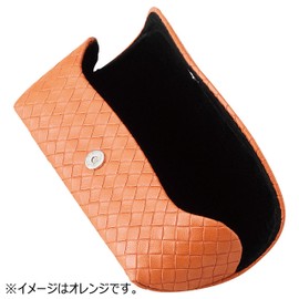 Leather Weave Wind Men Men's Glasses Case