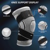 Ruilala Sports Knee Support 1 Piece Compression Knee Support Men