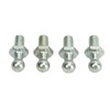 4Pcs 10mm Ball Studs 5/16‑18 Thread High Hardness Rugged Stable
