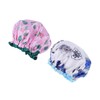 Healeved 2pcs Double Bath Caps for Women for Sleep and