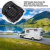 15W Flexible Solar Panel with 50A Controller Monocrystalline Silicon PET