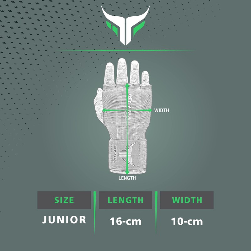 Mytra Fusion Kids Boxing Inner Gloves Hand Wraps Protection Easy