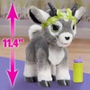 furReal Daisy the Yoga Goat Interactive Toy, 11-inch Realistic Plush,