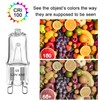 G9 Bulb, 12 Pack G9 Halogen Light Bulbs 2 Pin