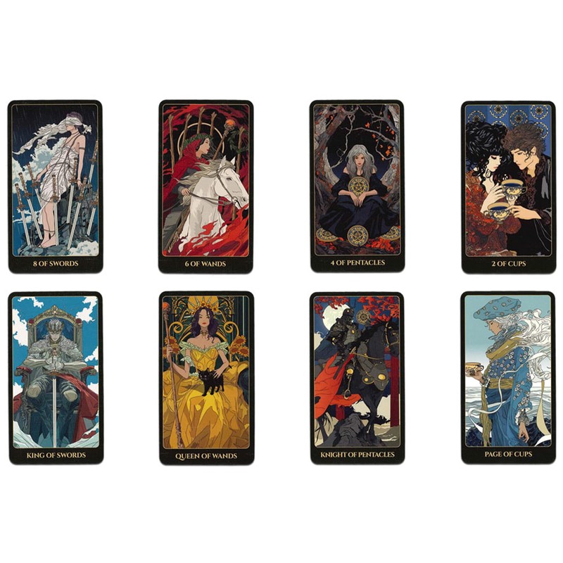 ニチユー(Nichiyu) タロットカード 占い ライダー版 78枚 正規輸入品 浮世タロット UKIYO TAROT 儚さの中に、美しさを見つけるタロット