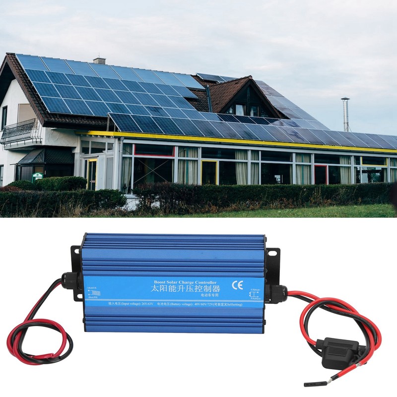 Solar Panel Boost Charge Controller MPPT Step Up Solar Battery