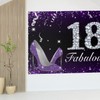HAMIGAR 6x4ft Happy 18th Birthday Banner Backdrop - 18 &