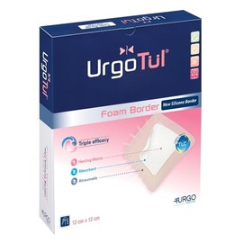 urgo 550779 Bandages, Urgotül Foam Border Sacrum 20 cm x 20 cm (Pack of 5)