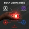 Diamond Ore Keychain Flashlight 900 Lumens Rechargeable Mini LED Flashlight