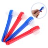 Baluue 4pcs Portable Brush Set Soft Cleaning Toothbrushes for Adults