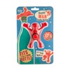 Blue Sky Happy Man Bottle Stopper, Bright Red, BS-HM_BS