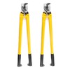 QWORK Cable Cutter, 2 Pack 24 Inch Stainless Steel Hardened