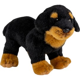 Carl Dick Rottweiler standing 20cm, Plush Toy, Soft Toy, Stuffed Animal 3680