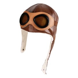 Ewada Store Baby Kids' Pilot Aviator Hat Warm Hat Cap Winter Earmuffs Hats with Goggles for Kids Boys Girls,Coffee