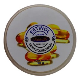 Crema Facial Retinol Karla Di 90g Hidratante Antimanchas Día/Noche Piel Mixta