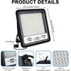 CREATESTAR 2 Pack 100W LED Flood Light Outdoor, 10000LM Bright