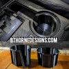 5th Gen 4Runner Non-Stick Cupholder Insert Set for 2014-2024 Years