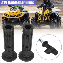 CILOYU 7/8 Handlebar Grips Rubber ATV Handle Grips Replacement for Rancher 350 420 FourTrax 200 300 Recon 250 Sportrax 250EX 300EX 400EX Foreman 400 Artic Cat 250 ATV Quad 4 Wheeler Accessories Parts