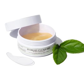 GREEN ECOBEAUTY - Parches para Contorno de Ojos con Manzanilla y Retinol | Eye Patches Antiedad para Retrasar la Aparición de Ojeras, Arrugas y Pigmentación (40 parches)