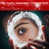 Clear Plastic Ornaments, Clear Christmas Ornaments, Fillable Ornaments, Clear Ornaments