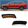 KEEGTBOX Smoked LED Side Marker Lights Kit for Volkswagen 2018-2024