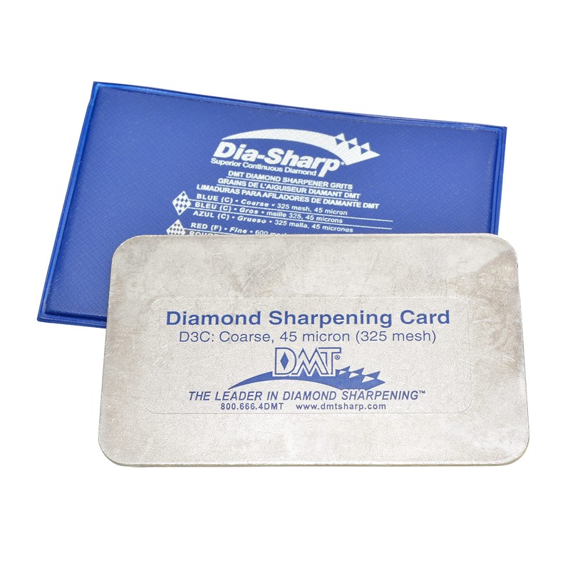 Diamond Machining Technology (DMT) Dia-Sharp Diamond Sharpening Stone Credit Card,