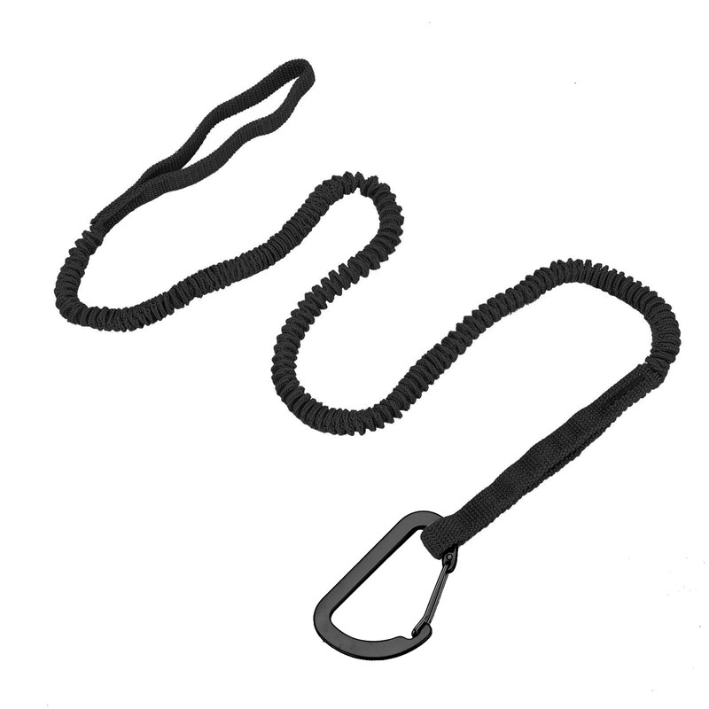 MOOCY Kayak Paddle Leash, 3-7 ft Stretchable Strap Lanyard for