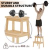 HOUCHICS Step Stool for Adults with 400 lb for Bedside