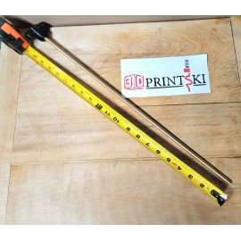 3DPRINTSKI BRASS SQUIB ROD PCC LENGTH. 30cal/ 9mm solid brass - heavy