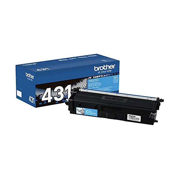 Brother Printer TN431C Standard Yield Toner-Retail Packaging , Cyan