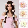 18 PCS Flower Hair Clips Rose Hair Accessories Boho Floral