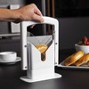 Aqur2020 Bagel Guillotine Universal Slicer, Bagel Cutter Máquina de Cortar