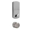 MiLocks DFK-02SN Electronic Touchpad Entry Keyless Deadbolt and Passage Knob