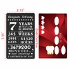 Viayen 7 Year Sobriety Card for Women Men, 7 Year