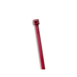 L.H. Dottie DTP11 Cable Tie, Air Handling, 11.25-Inch Length by 0.18-Inch Width by 0.052-Inch Thickness, Burgundy, 100-Pack