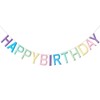 G2PLUS Already Sewn Happy Birthday Garland, Happy Birthday Garland, Reusable,