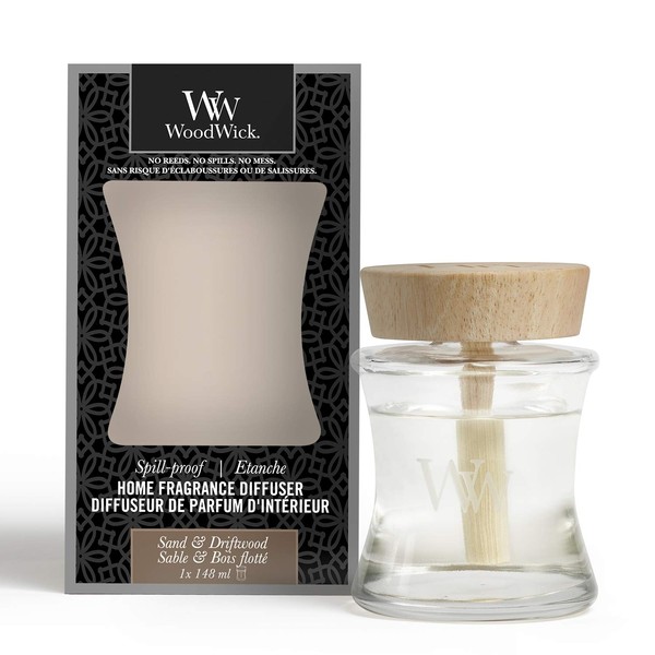 Woodwick Diffuser, 148 ml, Sand and Driftwood