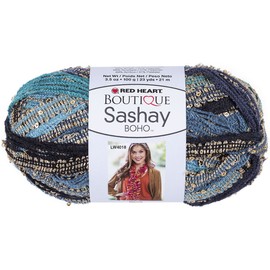 RED HEART Boutique Sashay Boho Yarn, Rendez-Vous